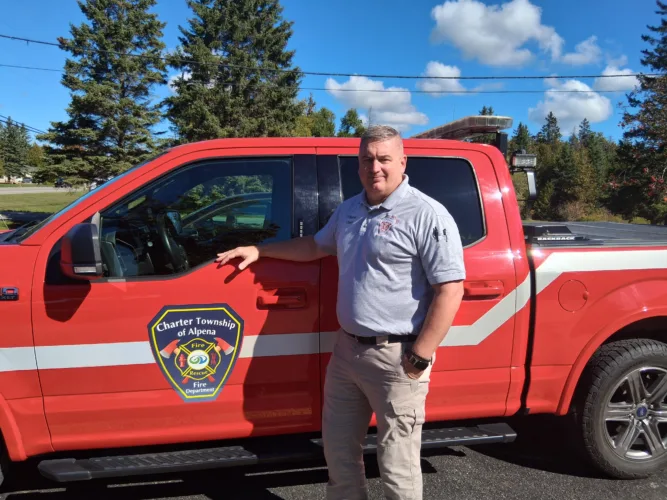 Alpena Township fire chief will not renew contract; last day is Nov. 30